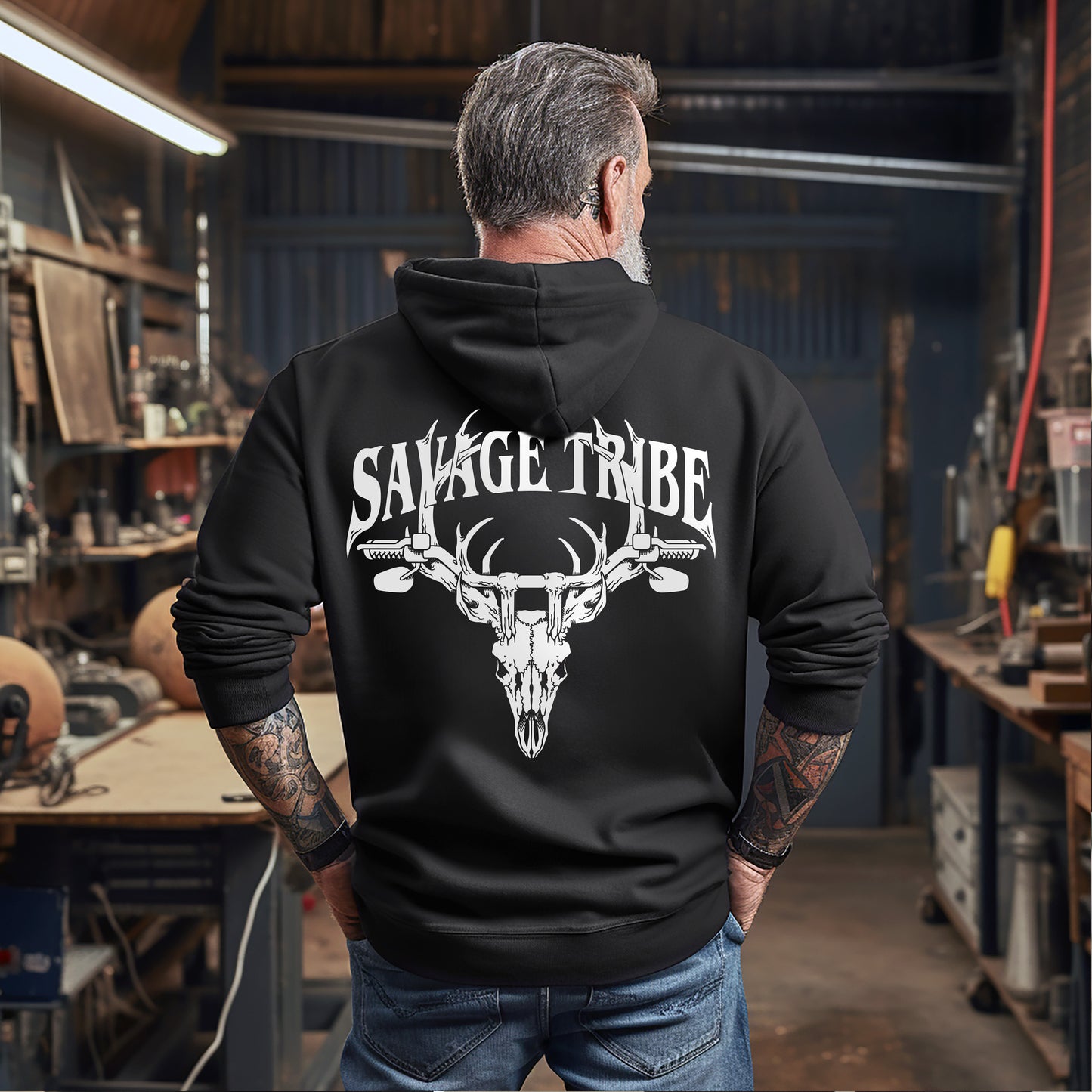 Hoodie "Savage Tribe"