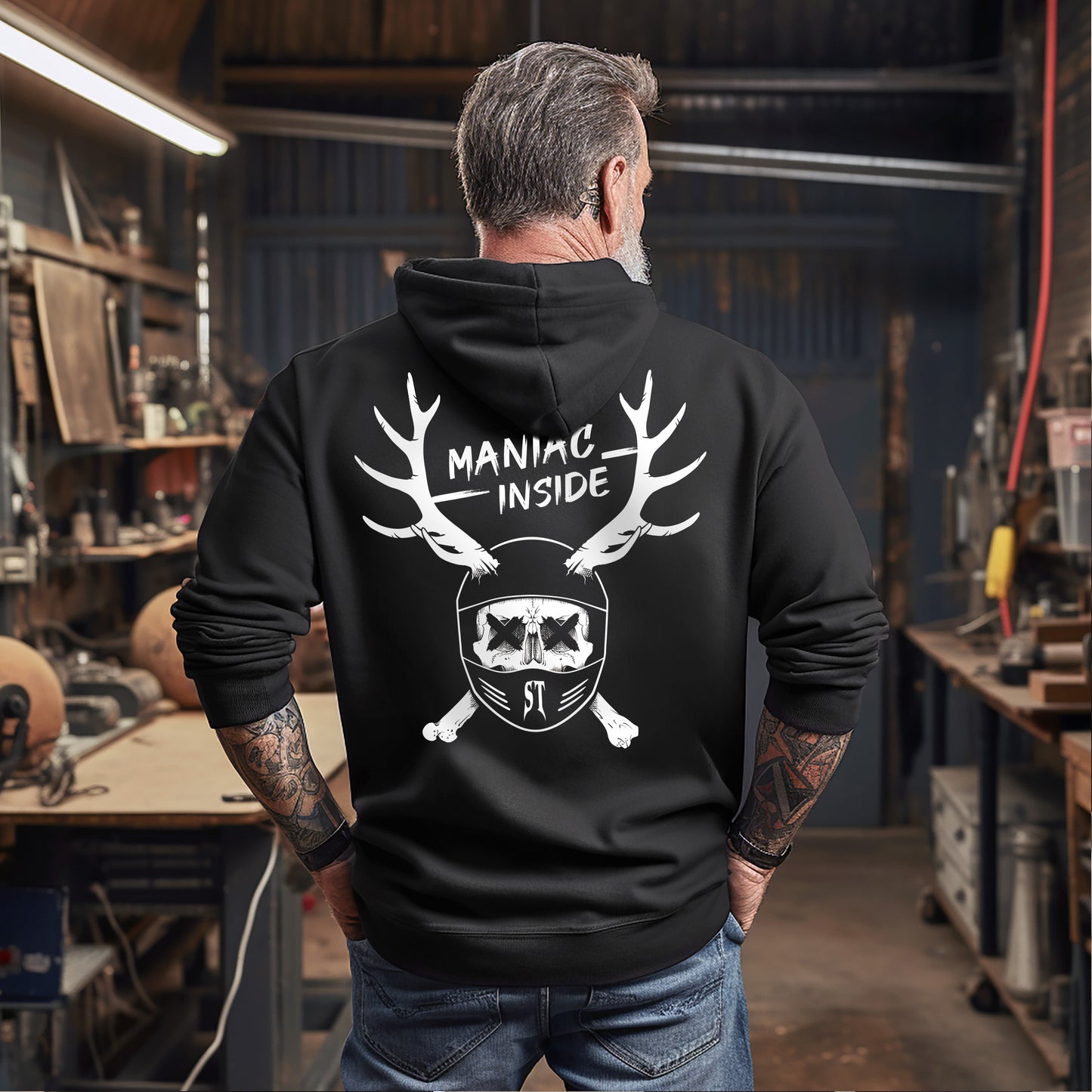 Hoodie "Maniac Inside"