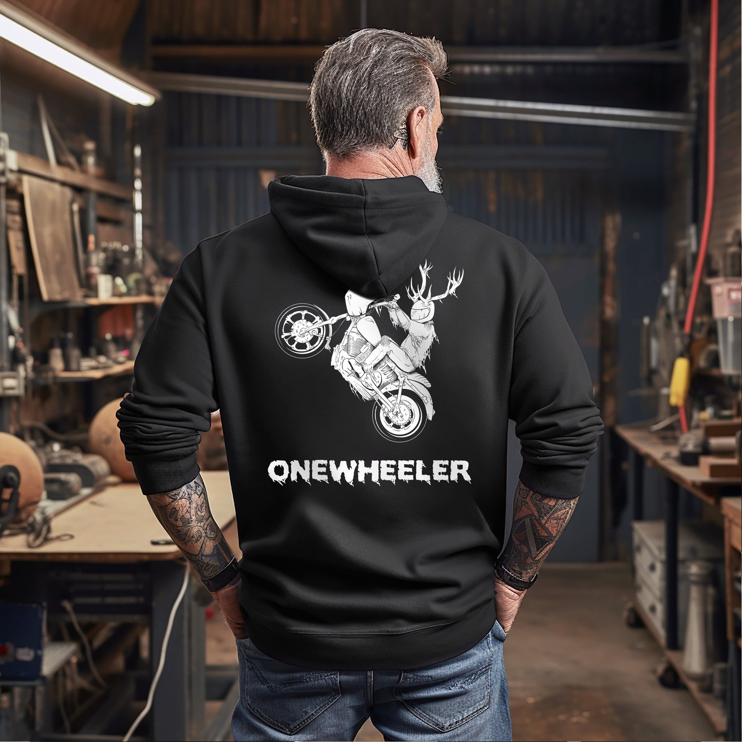 Hoodie "One Wheeler"
