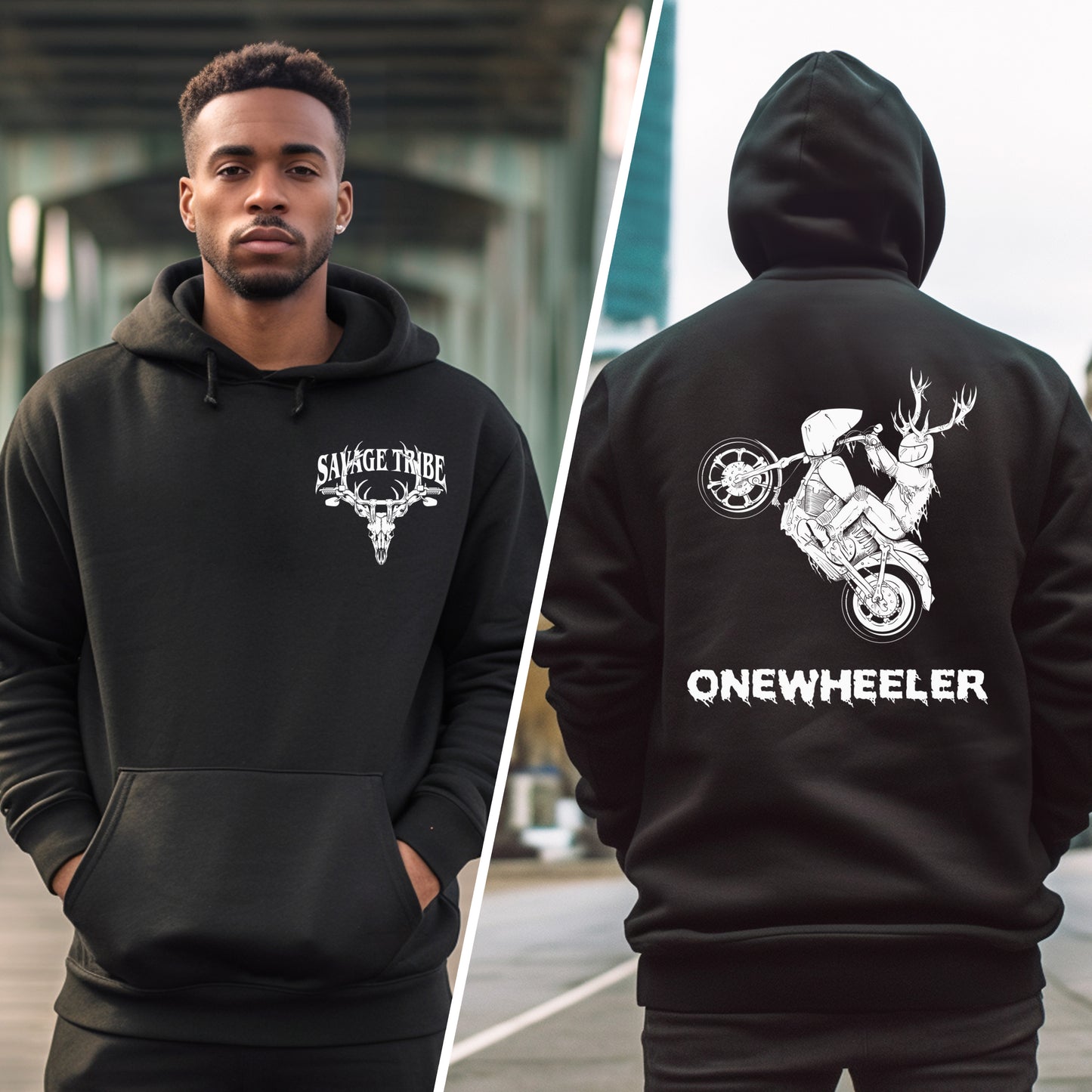 Hoodie "One Wheeler"